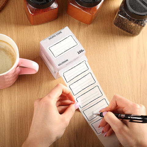 Applying Nord Tape label